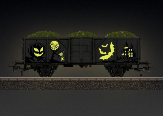 Märklin H0 44232 Halloween Wagen "Glow in the Dark" 