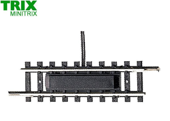Minitrix / Trix N 14980 Kontaktgleis mit Magnetschalter 50 mm 