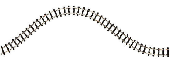 Roco H0e 32201 Feldbahnflexgleis Länge 730 mm (1 Stück) 