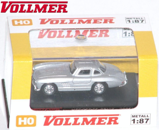 Vollmer Cars H0 41655 Mercedes-Benz 300 SL silber 