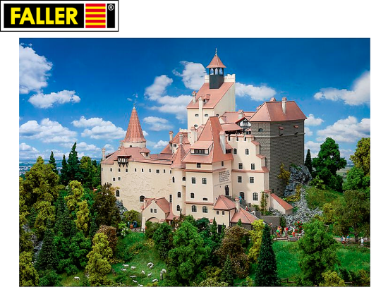 Faller H0 130820 Limitiertes Jubiläumsmodell "Schloss Bran" 