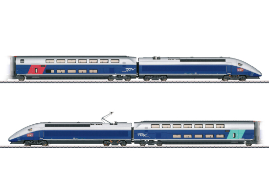 Märklin H0 37793 Triebzug TGV Euroduplex der SNCF "mfx+ / Sound" 