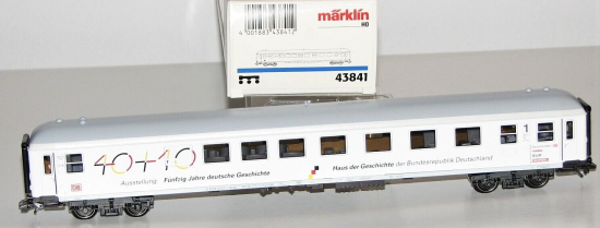Märklin H0 43841 Ausstellungswagen "50 Jahre deutsche Geschichte" 