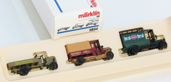 Märklin H0 1894 Wagen-Set "Oldtimer LKW" 
