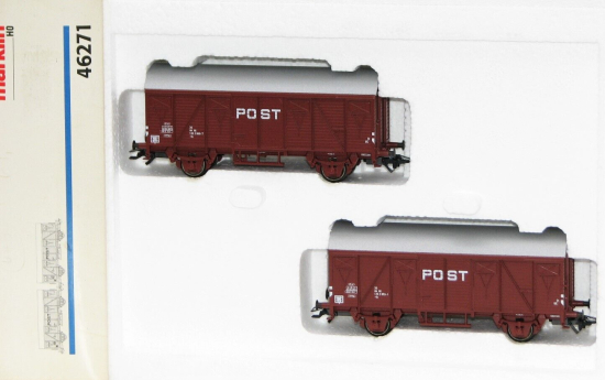 Märklin 46271 H0 Güterwagen-Set "PTT Post-Triebwagen" 
