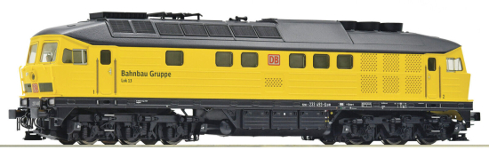 Roco H0 52468 Diesellok BR 233 493-6 "Tiger" der DB AG Bahnbau Gruppe 