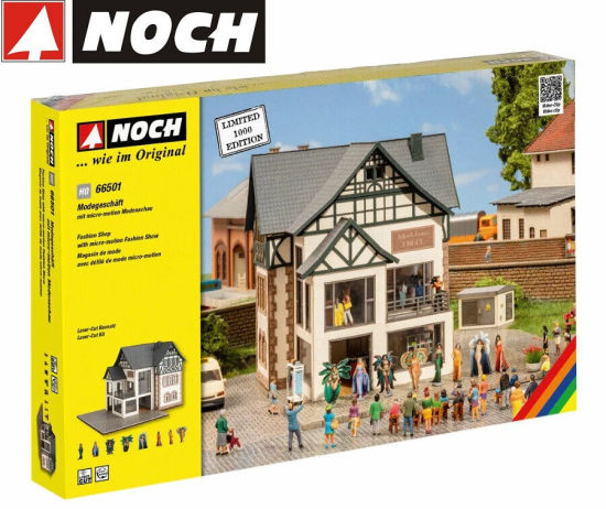 NOCH H0 66501 Modegeschäft mit micro-motion Modeschau 