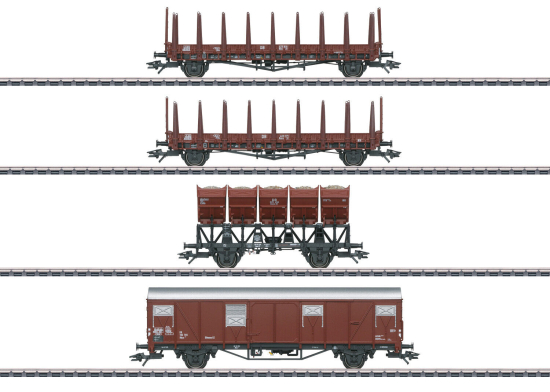 Märklin H0 46662 Güterwagen-Set der DB 4-teilig - Neuheit 2023