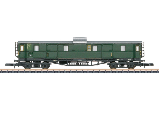 Märklin Z 87566 Eilzug-Gepäckwagen Pw4 mit Zugführerkanzel der DB - Neuheit 2023