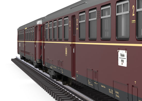 Märklin Z 88250 Akkutriebwagen ETA 150 + Steuerwagen ESA 150 DB "Insidermodell 2023" - Neuheit 2023