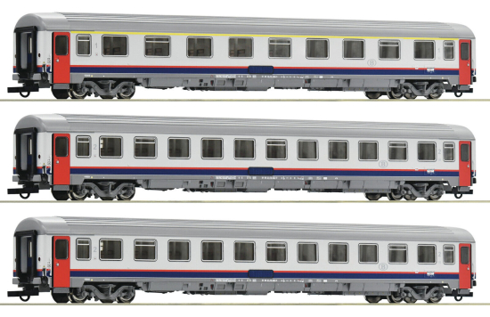 Roco H0 74063 Eurofima-Reisezugwagenset der SNCB 1:87 