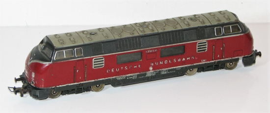 Fleischmann H0 1381 Diesellok BR V200 035 der DB aus Guss
