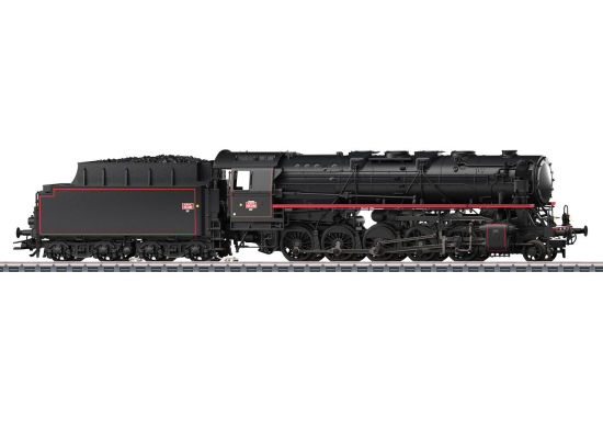 Märklin H0 39744 Dampflok Serie 150 X 192 der SNCF "mfx+ / Sound" 