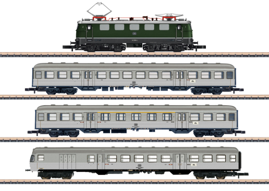 Märklin Z 81356 Zugset "Nahverkehr" mit BR 141 + Silberlinge der DB