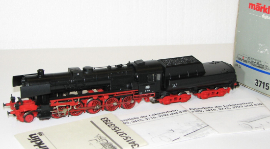 Märklin H0 3715 Dampflok BR 52 3229 der DB "ESU Digital + Dampf" #