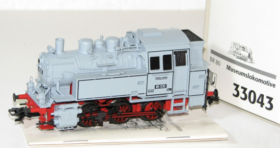 Märklin H0 33043 Dampflok BR 80 030 DRG Museumslok "Delta / Digital" #