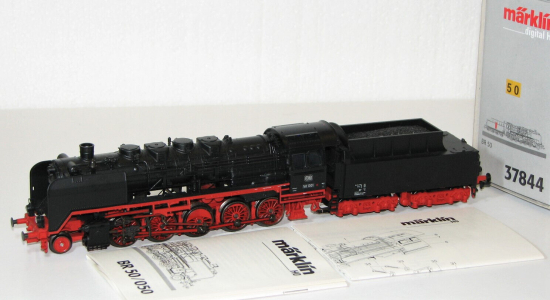 Märklin H0 37844 Dampflok BR 50 "75 J. Hindenburgdamm" der DB Digital #