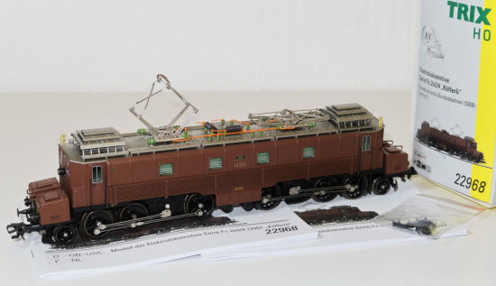 Trix H0 22968 E-Lok Serie Fc 2x3/4 Köfferli der SBB "mfx + Sound" #