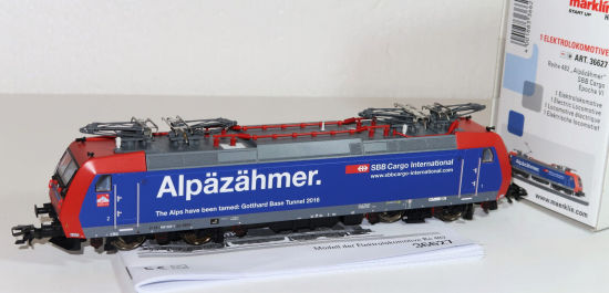 Märklin H0 36627 E-Lok Re 482 Alpäzähmer der SBB "mfx / Sound" #