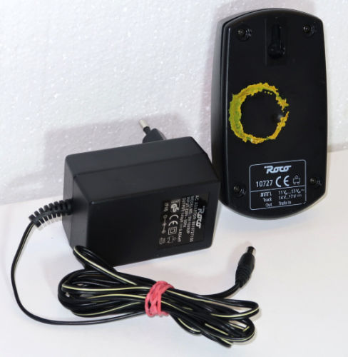 Roco 10727 Analog-Fahrregler + Netzteil 0,65 Amper / 230 V