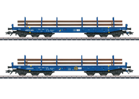 Märklin H0 48659 Schwerlastwagen-Set Schienentransport der Railpro - Neuheit 2024