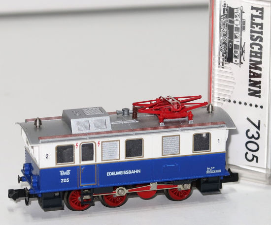 Fleischmann N 7305 Zahnradlok Z05 der Edelweissbahn 