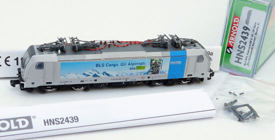 Arnold N HNS2439 E-Lok BR 187 "Die Alpinisten" der BLS Cargo 