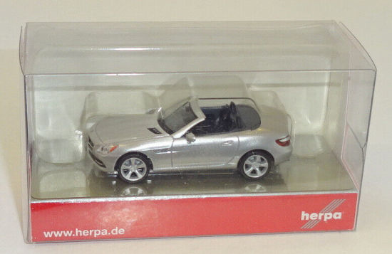 Herpa H0 034814 Mercedes-Benz SLK Roadster silber metallic 1:87 H15