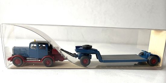 Wiking 1:87 502 Hanomag ST 100 mit Tiefladeranhänger A29