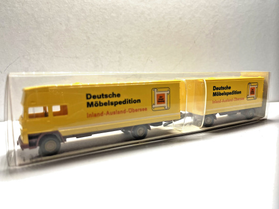 Wiking 1:87 2500 MB 1620 Kofferhängerzug Deutsche Möbelspedition A83