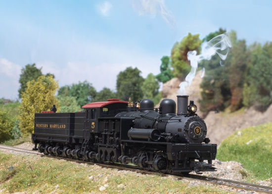 Märklin H0 38700 US-Getriebe-Dampflok Shay Nr. 5 der Western Maryland "mfx+ / Sound / Dampf" - Neuheit 2025