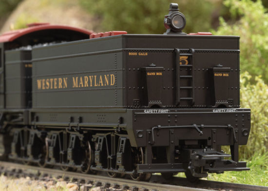 Märklin H0 38700 US-Getriebe-Dampflok Shay Nr. 5 der Western Maryland "mfx+ / Sound / Dampf" - Neuheit 2025