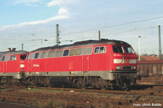 Piko H0 52568 Sound-Diesellok BR 216 DB Cargo V, inkl. PIKO Sound-Decoder - Neuheit 2025