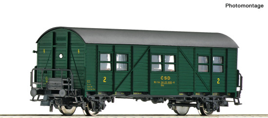 Roco H0 6200089 Behelfspersonenwagen der CSD - Neuheit 2025