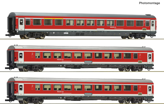 Roco H0 6200096 3-tlg. Set 1: München-Nürnberg-Express der DB AG - Neuheit 2025