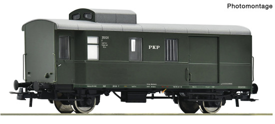 Roco H0 6200101 Güterzuggepäckwagen der PKP - Neuheit 2025