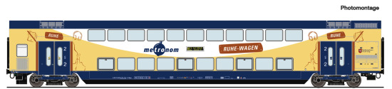 Roco H0 6200107 Doppelstockwagen der  metronom - Neuheit 2024