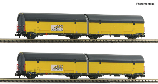 Fleischmann N 6660111 2-tlg. Set 1: Autotransport der ARS Altmann - Neuheit 2025