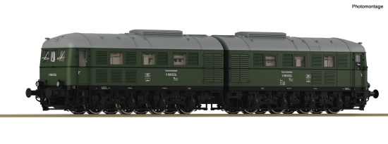 Roco H0 70117 Dieselelektrische Doppellokomotive V 188 002 der  DB - Neuheit 2024