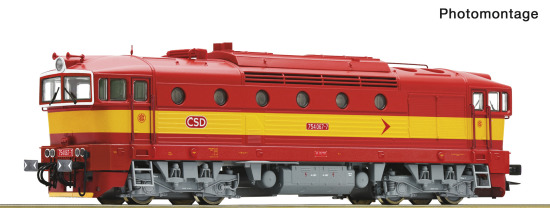 Roco H0 7300055 Diesellok BR 754 067-7 der CD/CSD - Winterneuheit 2025