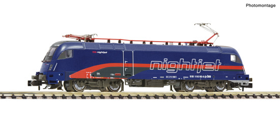 Fleischmann N 7570039 Elektrolokomotive 1116 195-9 „Nightjet‟ der ÖBB "DCC Digital + Sound" - Neuheit 2025