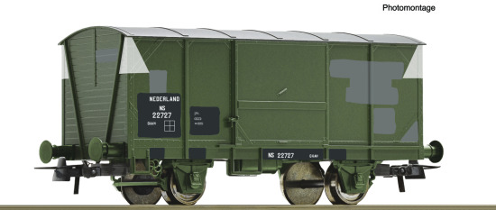 Roco H0 76844 Gedeckter Güterwagen der  NS - Neuheit 2024