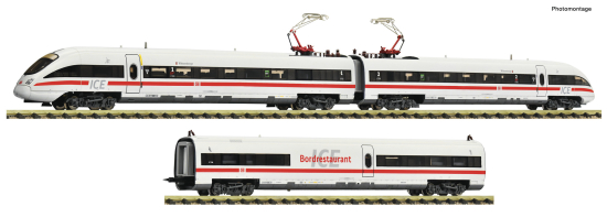 Fleischmann N 7760006 3-tlg. Set Elektrischer ICE-Triebwagenzug BR 411 der  DB AG - Neuheit 2024