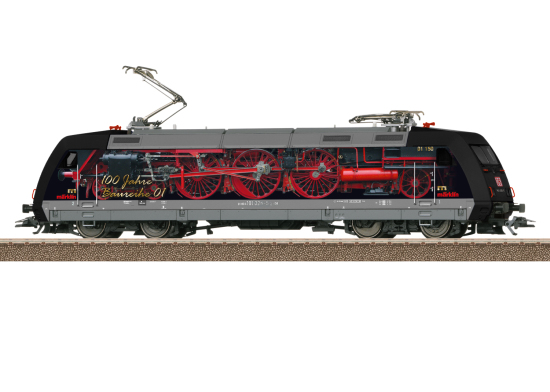 Trix H0 25479 E-Lok BR 101 "Werbelok" der DB AG "mfx / Sound" - Sommerneuheit 2025