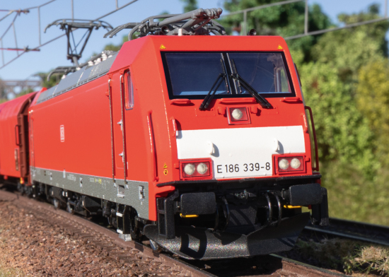 Trix H0 25800 E-Lok BR 186 339-8 der DB AG "mfx / Sound" - Neuheit 2025