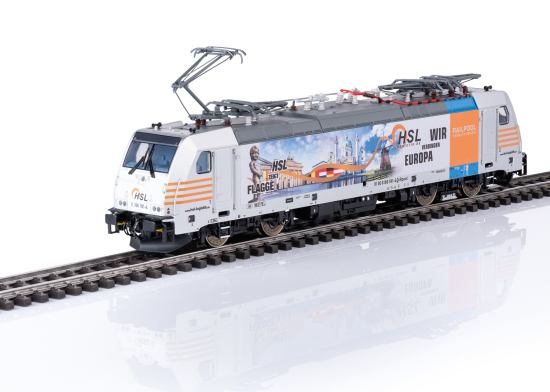 Trix H0 25803 E-Lok BR 186 181-4 der HSL "mfx / Sound" - Neuheit 2025