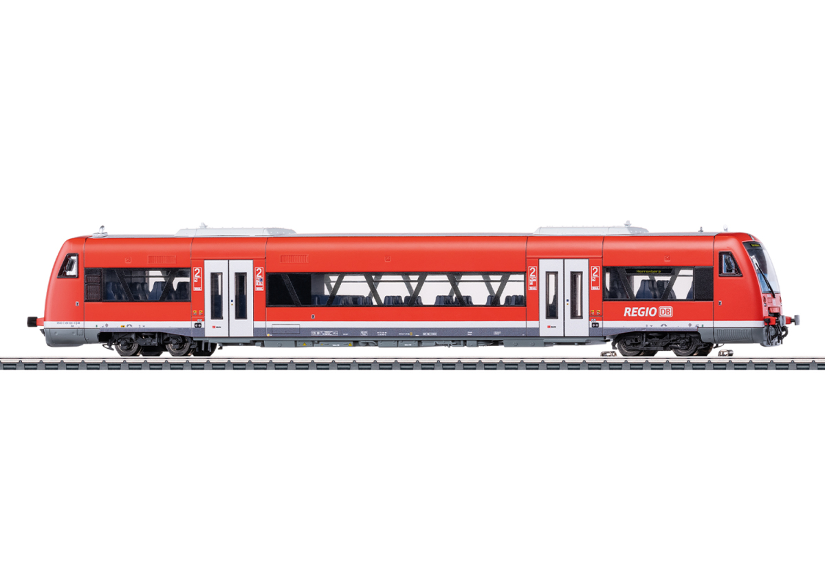 Märklin H0 36965 Dieseltriebwagen BR 650 020-0 Regio Shuttle RS1 der DB "mfx / Sound / "LED-Innenbeleuchtung"" - Neuheit 2025