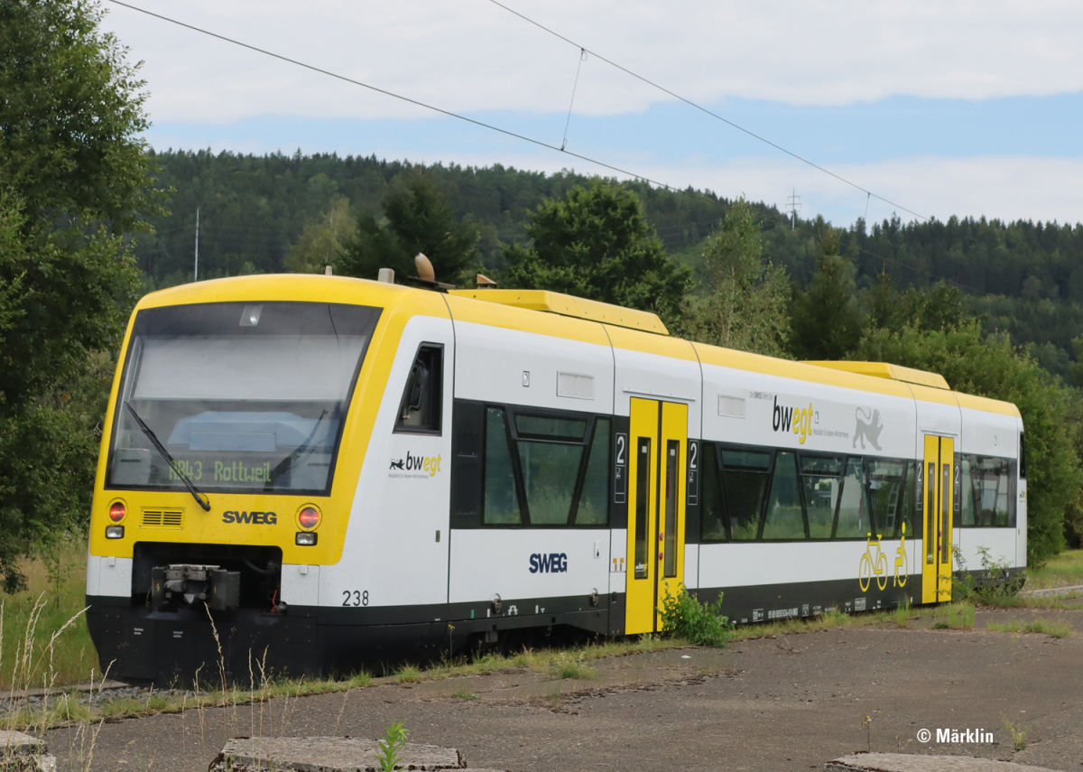 Märklin H0 36966 Dieseltriebwagen BR 650 Regio Shuttle RS1 der SWEG "mfx / Sound / "LED-Innenbeleuchtung"" - Neuheit 2025