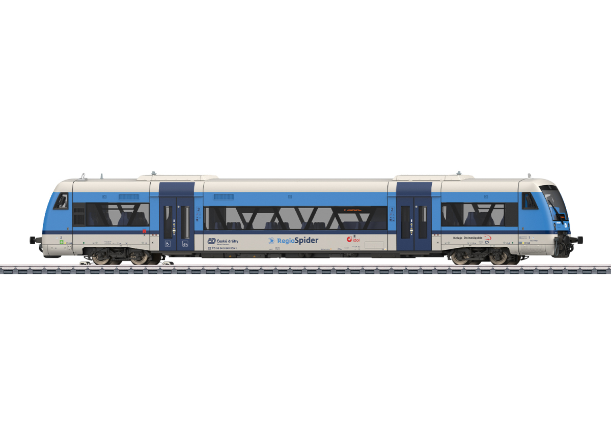 Märklin H0 36967 Dieseltriebwagen BR 840 006-1 Regio Shuttle RS1 der CD "mfx / Sound / "LED-Innenbeleuchtung"" - Neuheit 2025