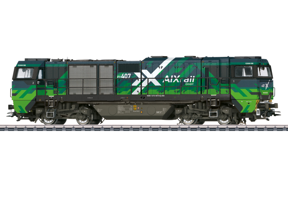 Märklin H0 37299 Diesellok G2000 der AIXrail "mfx+ / Sound" - Herbstneuheit 2024